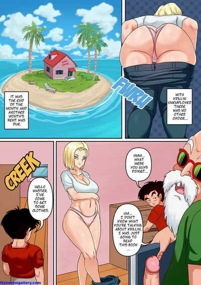 Android 18 & Gohan