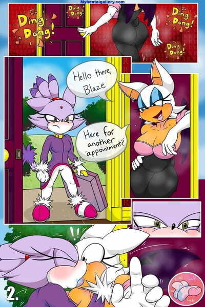 Rouge And Blaze In House Call